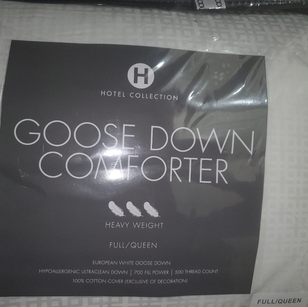 GOOSE DOWN COMFORTER